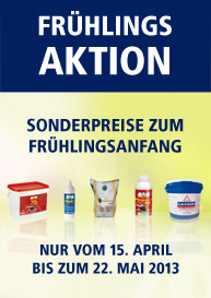 Frühlingsaktion 2013