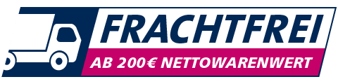 Frachtfrei ab 200 €