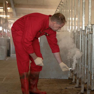 Mit Hilfe von Rauchpatronen können Sie selbst Luftströmungstests durchführen und undichte Fenster, Türen oder Zugluft entlang der Spalten aufspüren