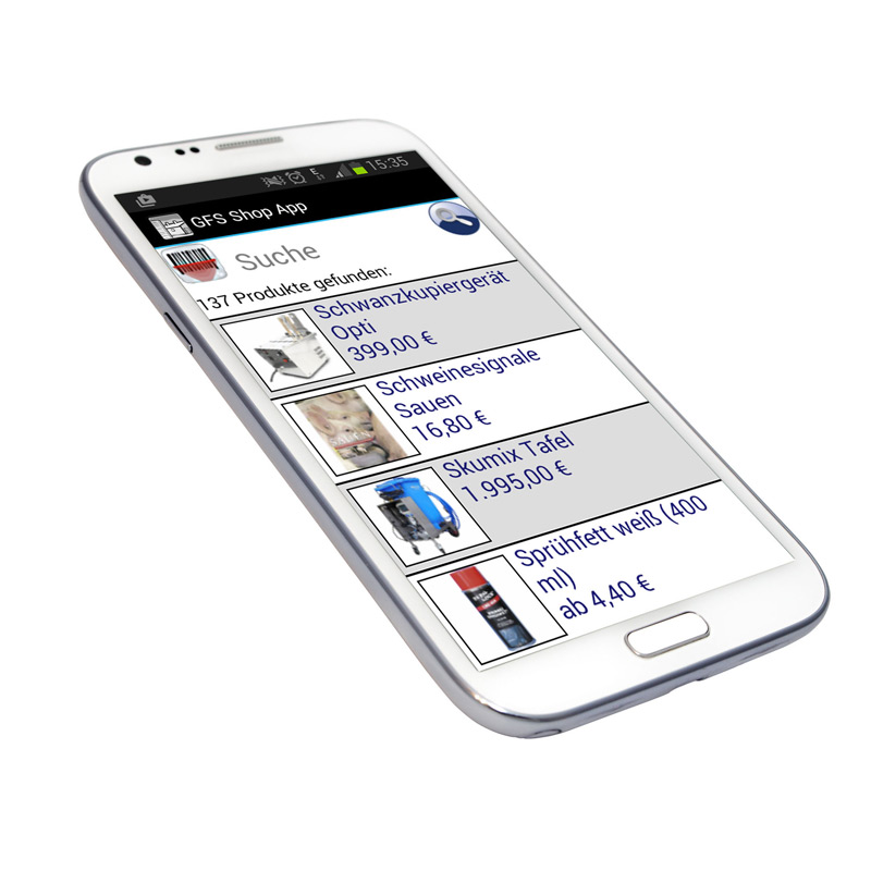 Die GFS TopShop-App Die GFS TopShop-App