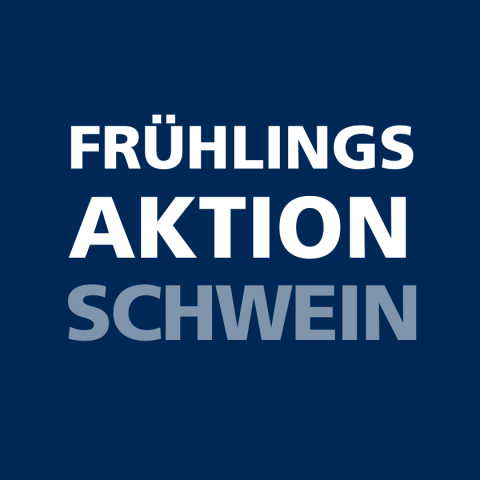 Frühlingsaktion Schwein 2024