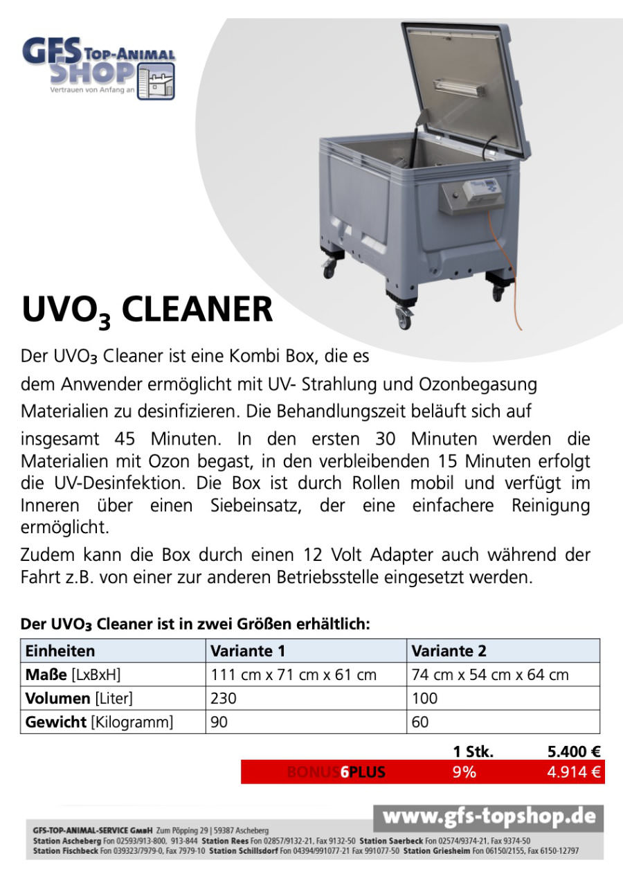 UVO3 Cleaner