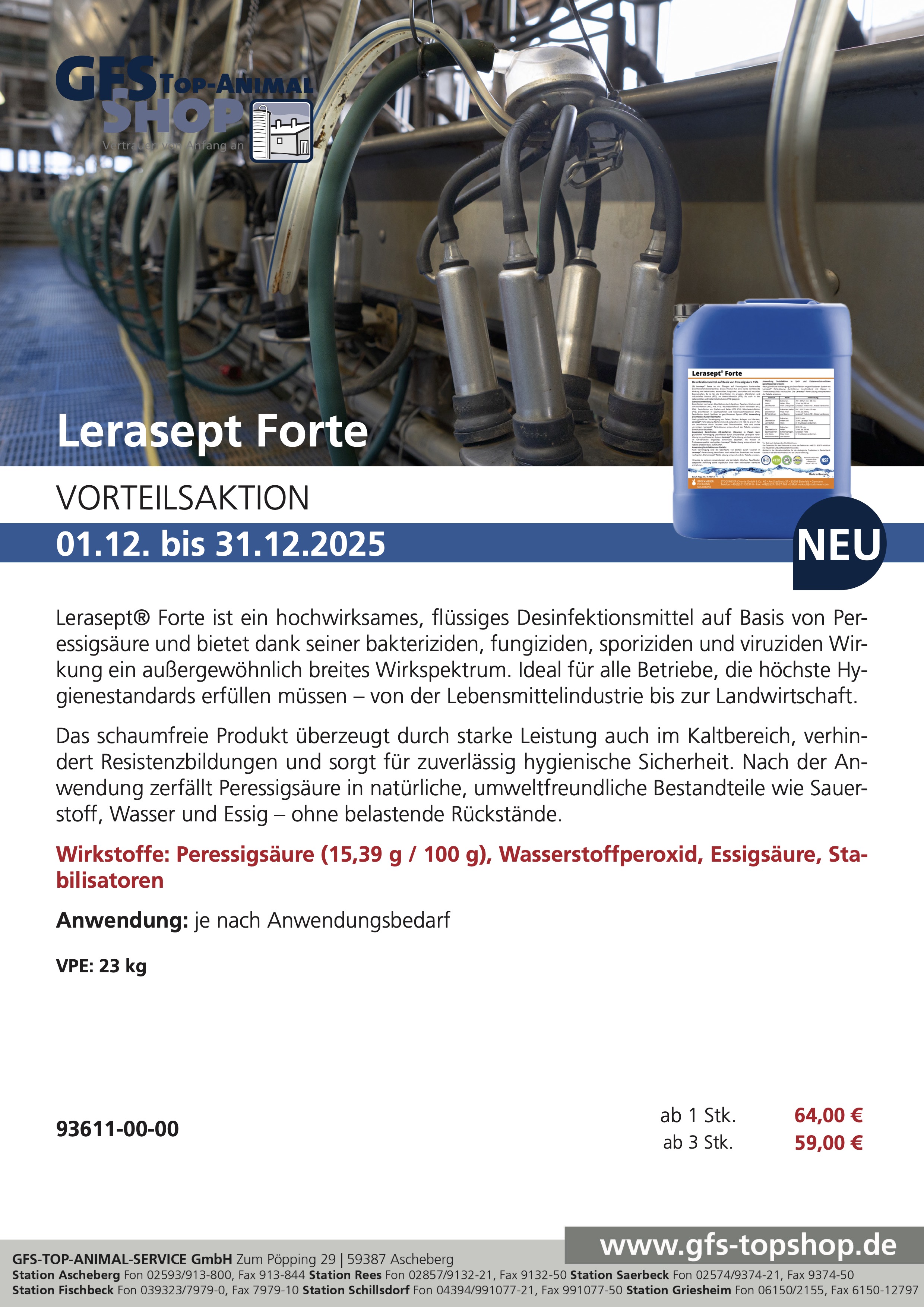 Vorteilsaktion Lerasept Forte