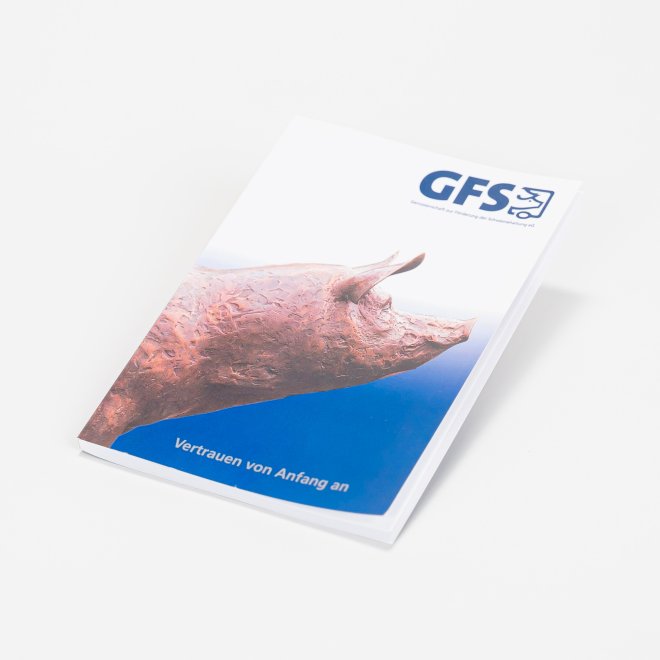 Notitzbuch GFS karriert A6 (50 Blatt)
