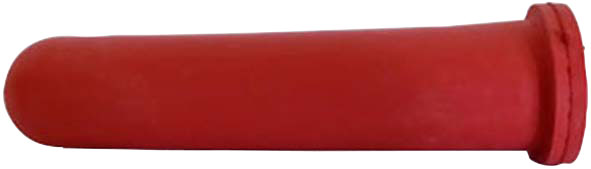Sauger Super lang, 125 mm, rot
