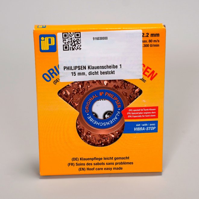 PHILIPSEN Klauenscheibe 115 mm, dicht bestückt #1