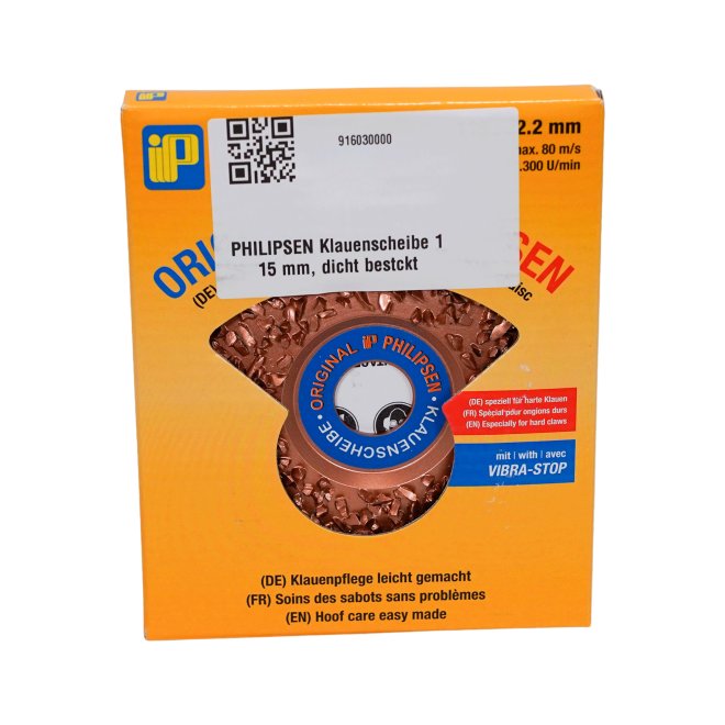 PHILIPSEN Klauenscheibe 115 mm, dicht bestückt #1