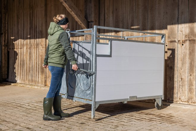 Calf-House Kälberbox 160 x 100 cm #1