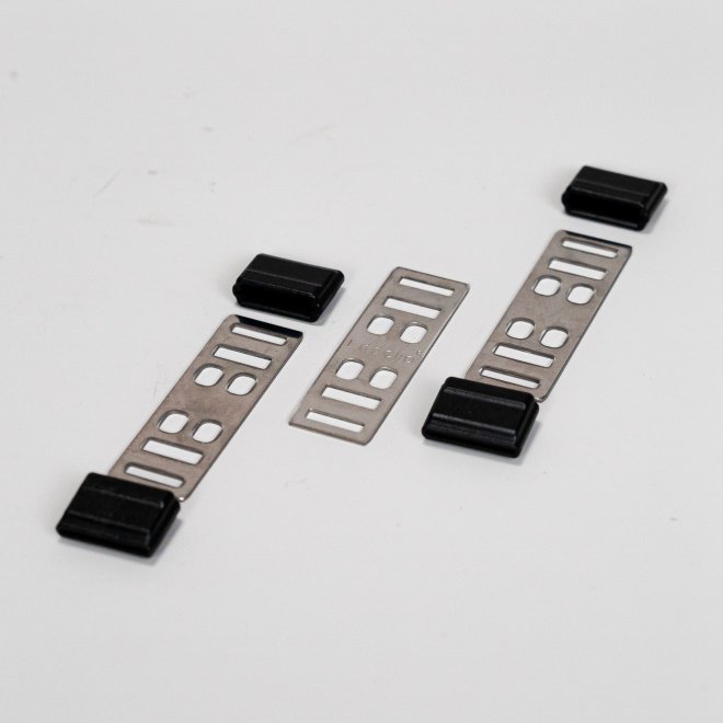 Litzclip Bandverbinder 12,5 mm Edelstahl (5 Stck)