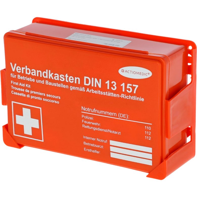 Betriebsverbandkasten (DIN 13157)