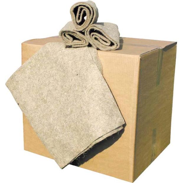 Abferkelm. a. Hanf 100x50cm gest (40 Stk)