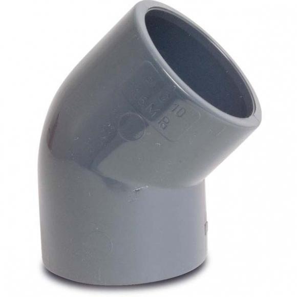PVC 45° Winkel 50 mm