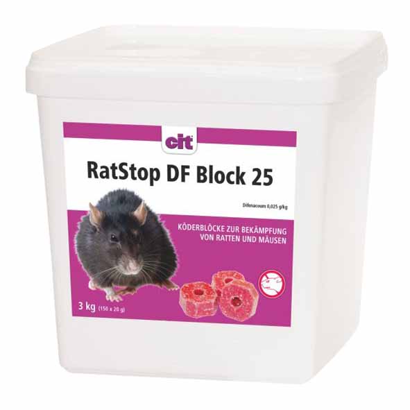 RatStop DF Block 25 (3 kg)