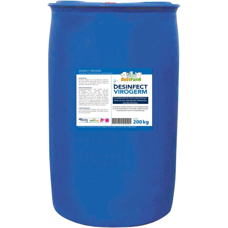 BestFarm Desinfect ViroGerm Fass (200 l)