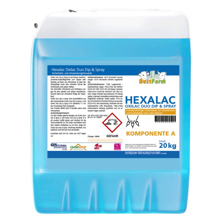 BestFarm Oxilac Duo Dip & Spray (2x20kg)