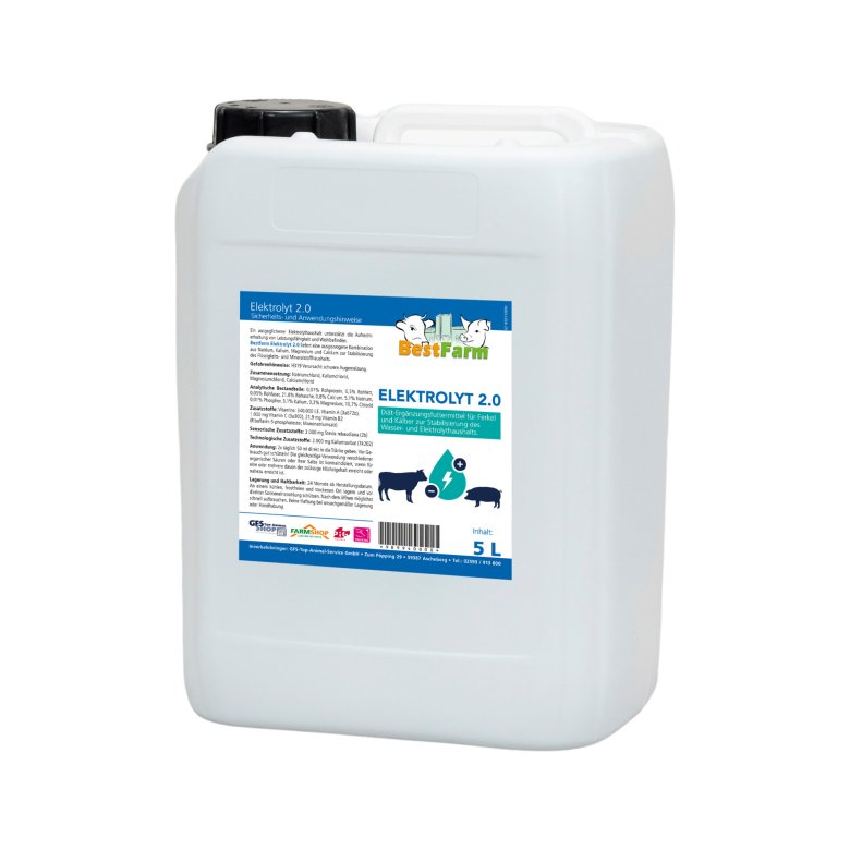 BestFarm Elektrolyt 2.0 flüssig (5 l)