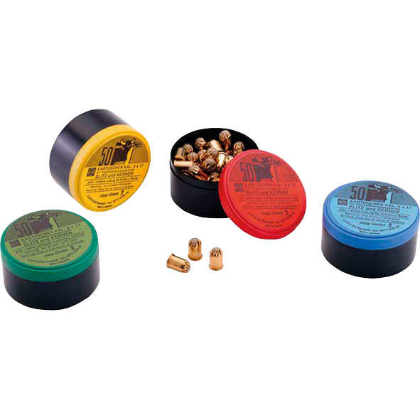 Patronen Viehschussg. sehr leicht grün (50 Stk)