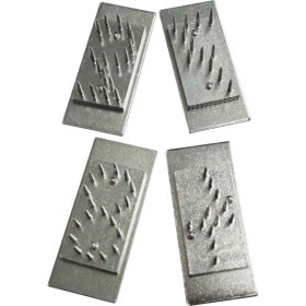 Stahl-Ziffer mit Grundplatte (für Stahl-Schlagstempel 40mm
