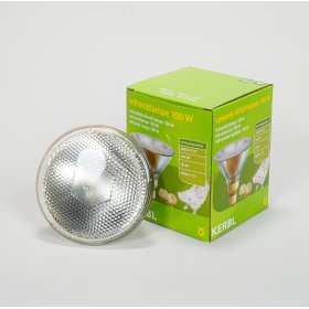 Wärmesparlampe Infrarot 100 W, weiß