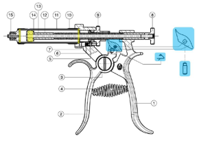 Roux Revolver 10 ccm