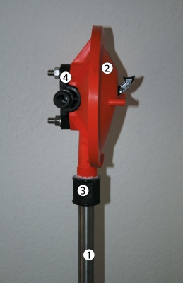 Aqua-Level für Längstrog