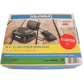 Gloria Akku AutoPumpe Akku Starter-Kit