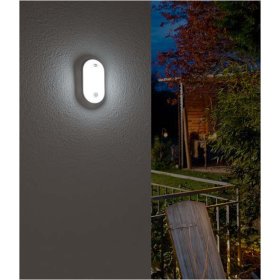 LED Ovalleuchte 15 W mit Bewegungsmelder