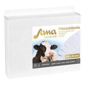 Milchfilter Sana Premium 320 x 57 genäht, 250 Stück