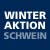 Winteraktion Schwein