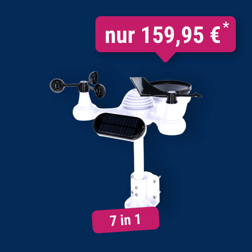 Digitale Wetterstation 7 in 1