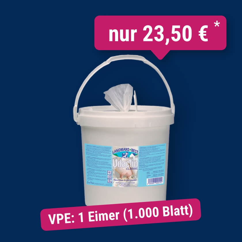 Feuchte Eutertücher