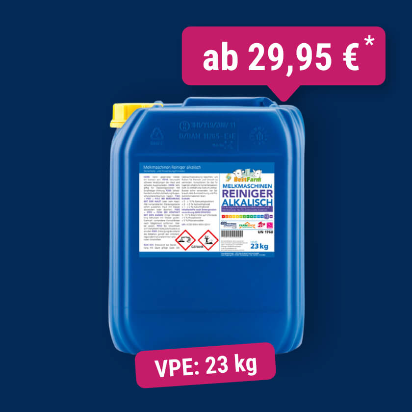 BestFarm Melkmaschinenreiniger Alkalisch