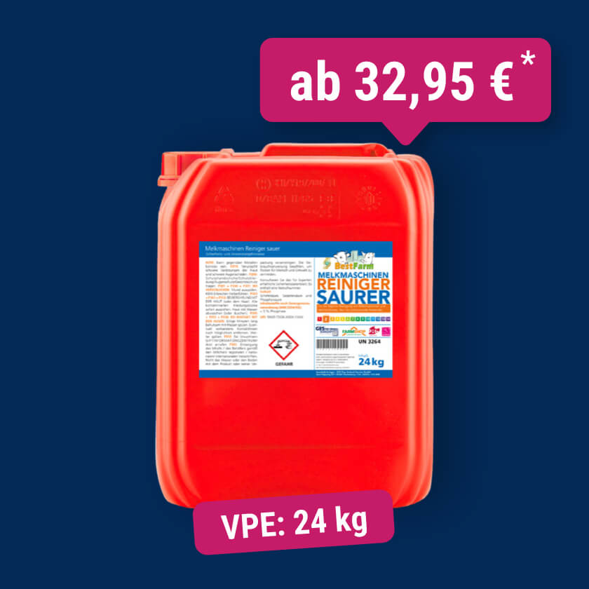 BestFarm Melkmaschinenreiniger Sauer