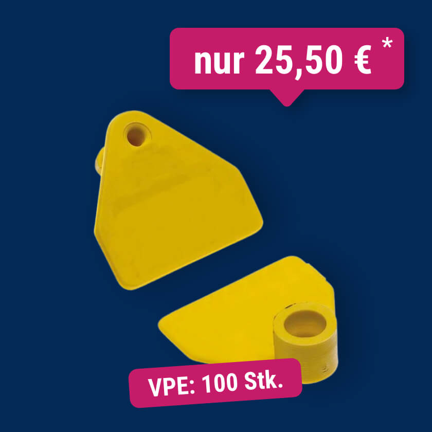 Neoflex-Mini Ohrmarken bedruckt